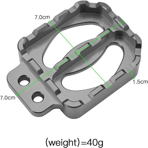 Motorcycle Rear Foot Brake Lever Pedal Enlarge Extension Pad Extender Compatible With KTM ADV 390 Adventure,ADV 790/890 Adventure/R/S,690 Enduro R,690 SMC R,1290/1190/1090/1050/990/950 (Black) in Kuwait