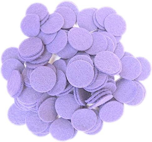 Playfully Ever After Lavender Craft Felt Circles (Mixed Size Pack - 56pc) in Saudi Arabia