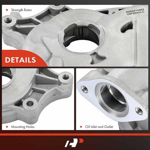 A-Premium Engine Oil Pump for 3.5L 3.7L Compatible with Ford F-150, Explorer, Fusion, Edge, Transit-150, Mustang, Taurus, Expedition, Flex & Mazda 6, CX-9 & Lincoln MKZ & Mercury Sable in Saudi Arabia