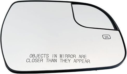 Passenger Side Mirror Glass Heated NO-Blind Spot Without Auto Dimming Compatible with for Toyota Sienna 2011-2020 Passenger Side View Mirror Glass With Backing Plate oniy for Heated No-Blind Spot in Saudi Arabia