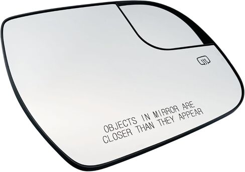 Passenger Side Mirror Glass Heated NO-Blind Spot Without Auto Dimming Compatible with for Toyota Sienna 2011-2020 Passenger Side View Mirror Glass With Backing Plate oniy for Heated No-Blind Spot in Saudi Arabia