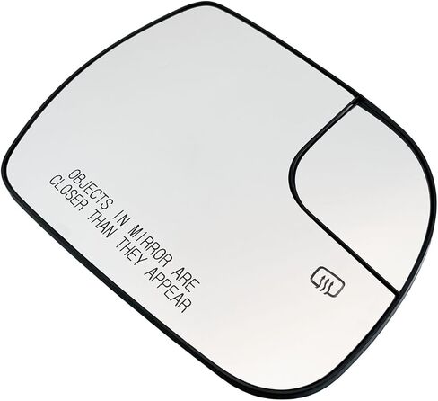 Passenger Side Mirror Glass Heated NO-Blind Spot Without Auto Dimming Compatible with for Toyota Sienna 2011-2020 Passenger Side View Mirror Glass With Backing Plate oniy for Heated No-Blind Spot in Saudi Arabia