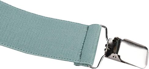 Mens Suspenders X Back Adjustable 1.4'' Wide with Heavy Duty Clips in Saudi Arabia