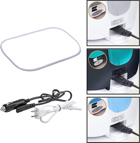 FORABEST 3-In-1 Accessories Package, 47 Inches Home Cord, 47 Inches Car Cord and Steam Vent + Silicon Sealing ring in Saudi Arabia