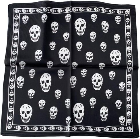 JERLA Women's Men's Small Square satin 100% Real Mulberry Silk Scarfs paisley Hair head face scarf 21" x 21" in Kuwait
