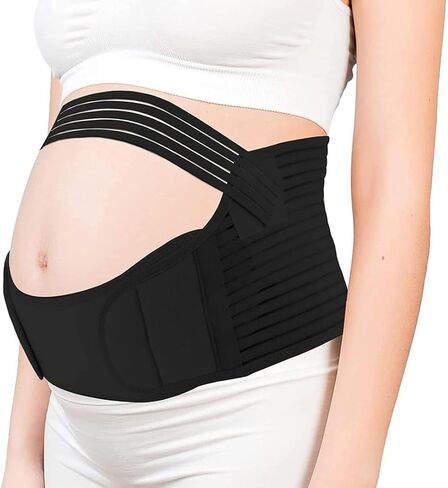 Breathable 3 in 1 Pregnant Abdominal Soft & Breathable Pregnancy Belly Support Belt, Maternity Belly Belt in Saudi Arabia