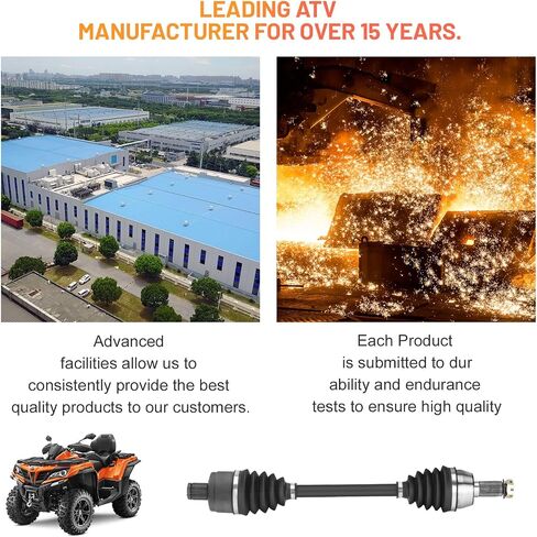 Rear CV Axle Shaft for Polaris Sportsman 550/850/1000 XP X2 HO EPS EFI 2010 11 12 13 14 15 16 17 18 19 20 21 22 1332642 1332809-1 Pcs Left/Right in Saudi Arabia