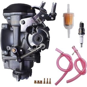 40mm CV40 Carburetor Replacement for Softail/Dyna/FXR/Touring/Sportster 27421-99C 27490-04