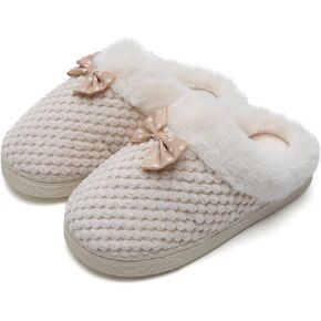 WateLves Girls Slippers Memory Foam Toddler Kids Comfort Wool-Like Plush Fleece Lined House Shoes for Indoor & Outdoor in Saudi Arabia