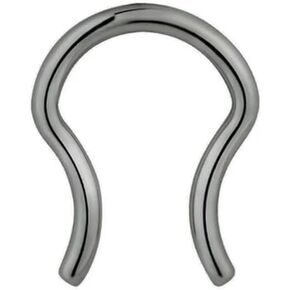 Pierced Owl 14-16GA ASTM F-136 Implant Grade Titanium Septum Retainer