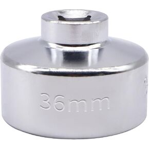 24mm Heavy Duty Oil Filter Socket Compatible with BMW, Compatible with Chevy, Compatible with Dodge, Compatible with Chrysler and other vehicles