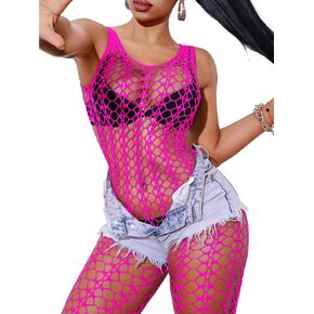 بذلة شبكة صيد السمك المثيرة، ملابس Rave Glow، مقاس مناسب 0-18، ملابس شبكية للراقصات، ملابس رقص غريبة من الدانتيل in Saudi Arabia