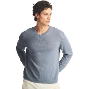 Men's Lightweight Reversible Cashmere V-Neck Sweater