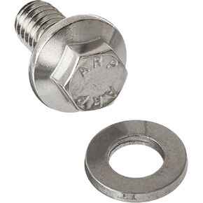 ARP 4007506 Hex Style Valve Cover Bolts, Polished Stainless Steel, Package Of 14, For Select Stamped Steel Covers