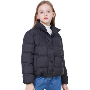 WULFUL Girl’s Winter Puffer Jacket Lightwight Warm Coat Short
