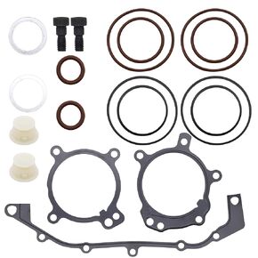 HiSport Dual Vanos O-Ring Seal Repair Kit Compatible with BMW E36 E39 E46 E53 E60 E83 E85 M52tu M54 Replacement Timing Solenoid Gasket Kit 11361433513 11361748745