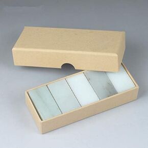 5 PCS/Set Chinese Name Stamp Stone Seal Blank Stone Stamp for Painting Calligraphy Art Supply