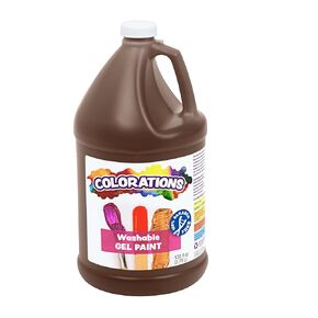 Colorations Washable Gel Paint Gallon, Yellow