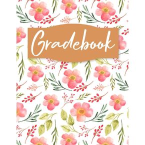Teacher Gradebook: Efficient Grade Tracker and Attendance Log for Busy Teachers | Great Teacher Gift | Easy-to-Use Class Record Book for All Grade Levels