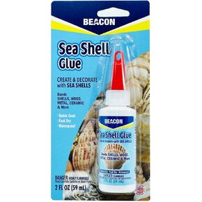 BEACON Sea Shell Glue for Creating and Decorating with Shells, Wood, Metal, Ceramic, and More, 2-Ounce, 1-Pack