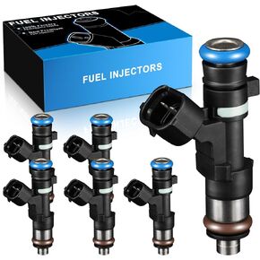 0280158005 for:-Nissan 3.5L Fuel Injectors Compatible With Altima 2004-2006, Maxima 2004-2008, Murano 2003-2004, Quest 2004-2009 3.5L V6, Replacement 842-12297 (6 Pcs)