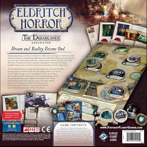 Fantasy flight Games Arkham Horror The Card Game Machinations Through Time Expansion - Unravel A Chronological Conundrum! Lovecraftian Cooperative LCG, Ages 14+, 1-4 Players, 1-2 Hr Playtime, Made in Saudi Arabia