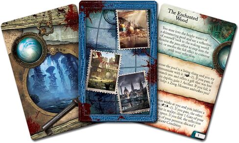 Fantasy flight Games Arkham Horror The Card Game Machinations Through Time Expansion - Unravel A Chronological Conundrum! Lovecraftian Cooperative LCG, Ages 14+, 1-4 Players, 1-2 Hr Playtime, Made in Saudi Arabia