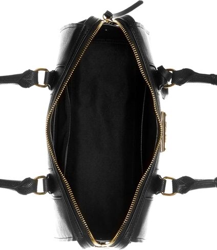 Nine West Brodie Box Satchel, Black in Kuwait