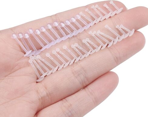16G حلقات لابريت من البلاستيك الشفاف ترصيع مونرو ميدوسا آشلي ثقب التجنيب مجوهرات مسطحة الظهر دفع في Bioflex Tragus Helix الغضروف حلق مسمار 8 مم 10 مم in Saudi Arabia
