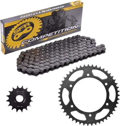 مجموعة سلسلة وضرس 520 أمامي 16T خلفي 47T سلسلة 112 وصلات مناسبة لسيارات BMW F650 GS Da-kar 2001-2005 F650 GS 1999-2007 G650 GS 2011-2015 G650 GS Ser-tao 2012-2013 F650 ST Stra-da F650 Funduro in Kuwait