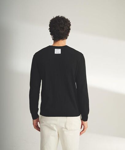 Men's Lightweight Reversible Cashmere V-Neck Sweater in Saudi Arabia