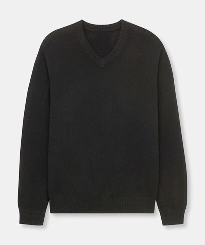Men's Lightweight Reversible Cashmere V-Neck Sweater in Saudi Arabia