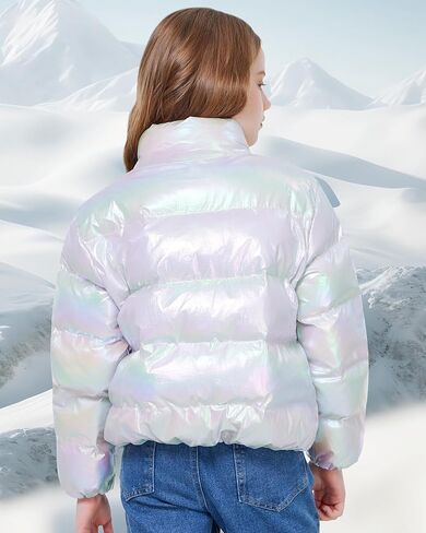 WULFUL Girl’s Winter Puffer Jacket Lightwight Warm Coat Short in Saudi Arabia