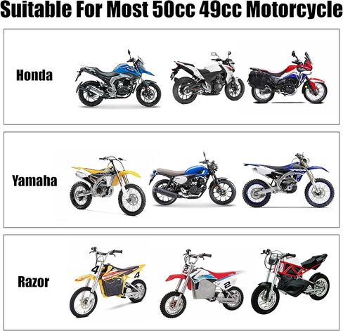 lukar Adjustable Height Dirt Bike Training Wheels for Honda XR50 CRF50 Z50 Z50R, Razor MX125 MX400 MX500 MX500, Yamaha PW50 TTR50, and Most 50CC 49cc Dirt Bike in Kuwait