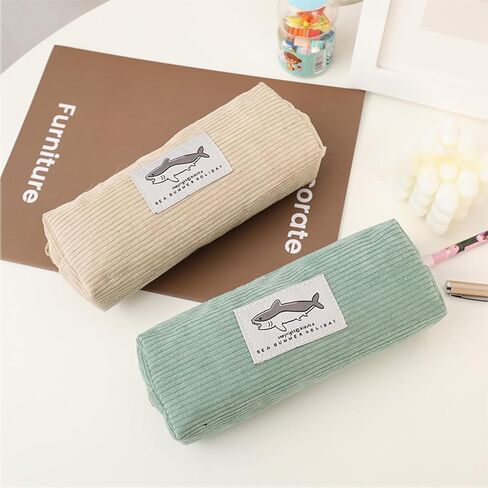 Small Pencil Pouch Shark Office Stationery Bag Mini Makeup Cosmetic Bags in Kuwait