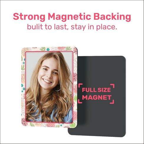 مرآة خزانة مغناطيسية للمدرسة والمكتب، مع مرآة مغناطيسية قوية للخزانة، مرآة خزانة مغناطيسية بتصميم ملون، عبوة واحدة، ملحقات خزانة عملية وجديرة بالثقة in Kuwait