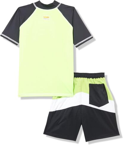طقم سباحة للأولاد بأكمام طويلة: شورت Rashguard وBoard in Saudi Arabia