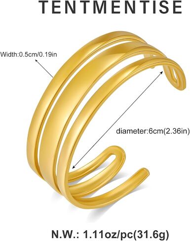 Gold Bracelet Wide Bracelet Elastic Bracelet Gold Open Cuff Bracelets Dainty Thin Cuff Bangle Bracelets in Saudi Arabia