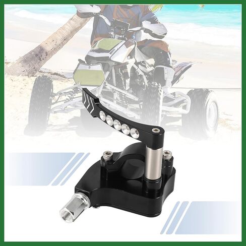Motoforti 7/8 Inches Black Thumb Lever Control Throttle Assembly for Yamaha Banshee 350 Blaster 200 YFZ450 Warrior 350 Long-lasting in Saudi Arabia