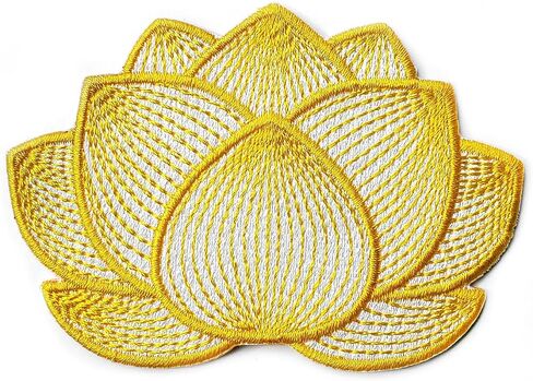 Lotus Flower Patch - Hook and Loop Tactical Morale Patch (Pink) in Kuwait