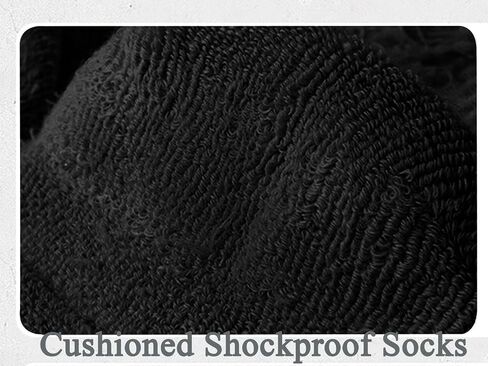 HA WA Cushioned Crew Socks for Women Men Compression Cotton Running Socks 2 Pairs in Saudi Arabia