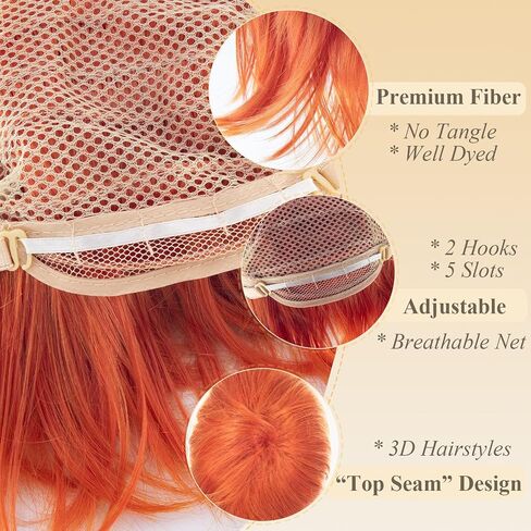 Short Dark Red Cosplay Wig Unisex Anime Costume Straight Fluffy Wig Synthetic Spiky Layered Short Hair With Bangs Heat Resistent Holiday Theme Party Fancy Dress Halloween Wig + Free Wig Cap in Saudi Arabia