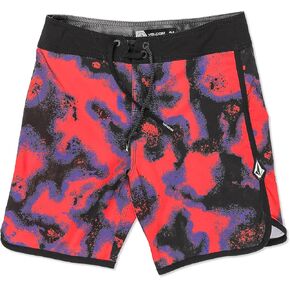 Volcom Boys' Barnacle Scallop Swim Trunks Boardshorts