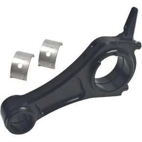 3.303" Billet Aluminum Connecting Rod With Bearings For Honda GX200 For Ghost 212cc For Tillotson For Chinese Clones 160cc 200cc Engines Go Kart Mini Bike Black