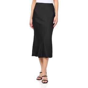 Norma Kamali Women's Bias Obie Skirt to Midcalf