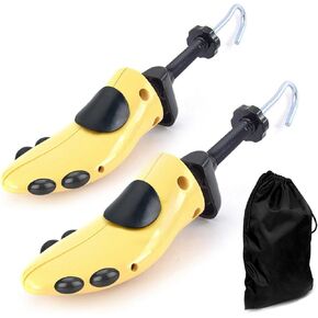 1 Pair Men Women Shoe Stretcher, Two-Way Adjustable Shoe Widener Expander to Stretch,Expands Length & Width of shoe