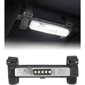RACOONA UTV Dome Light,UTV Interior Light,Universal Roll Bar Mount LED Light,Car Accessories Interior Dome Light Utility Roll Cage Light Courtesy Light for UTV ATV RZR Truck Car Off Road Vehicle