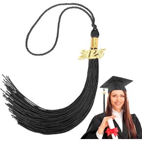 2025 Tassel Graduation, 2025 Graduation Tassel, Tassel with 2025 Gold Charm, 2025 Graduation Tassel for Graduation Cap Decor, Graduation Ceremony, Graduation Gift, Tassel Accessories, White & Green