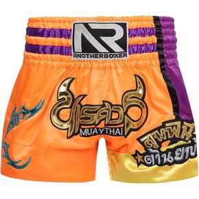 OYSTERBOY Classic Muay Thai Shorts for Men Women Boxing Kickboxing MMA BJJ Fight Clothing Training Workout Exercise Trunk