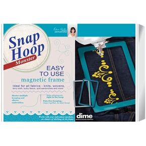 Snap Hoop Monster for Bernina (210 x 400mm) Magnetic Embroidery Hoop for Machine Embroidery